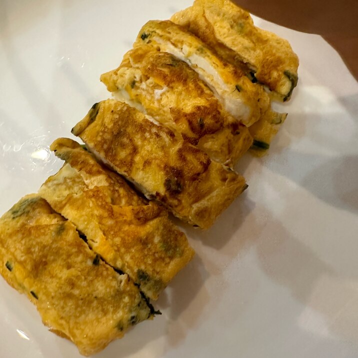 ほうれん草の卵焼き